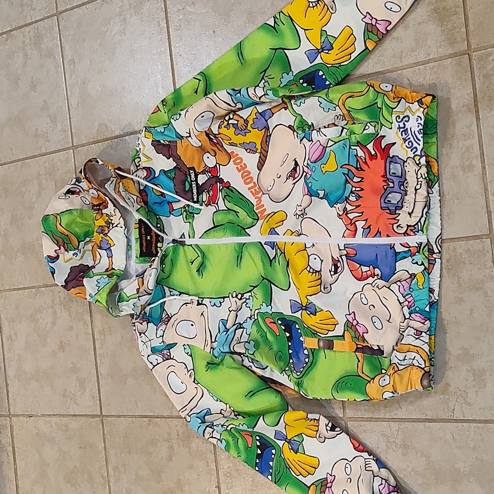 Members Only Rugrats Windbreaker JacketMen's Medium